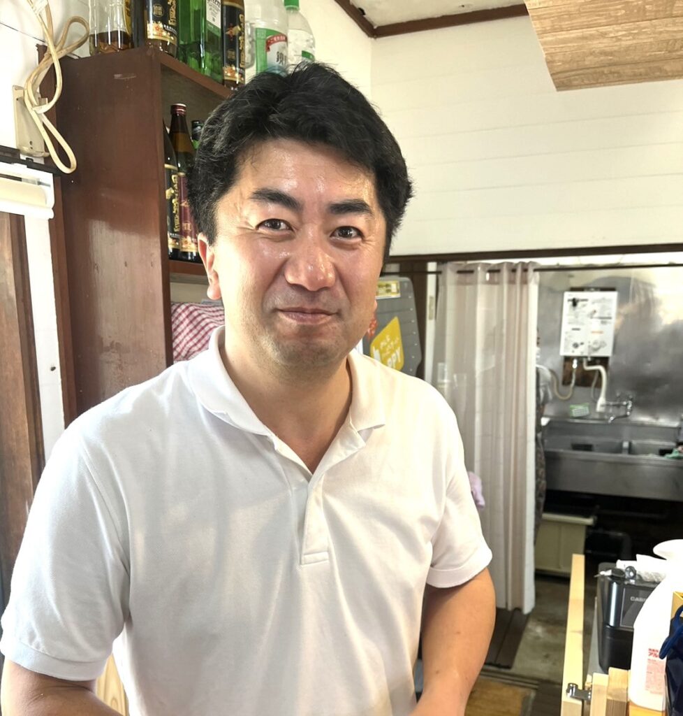 前郷食堂を開業された三浦進様
