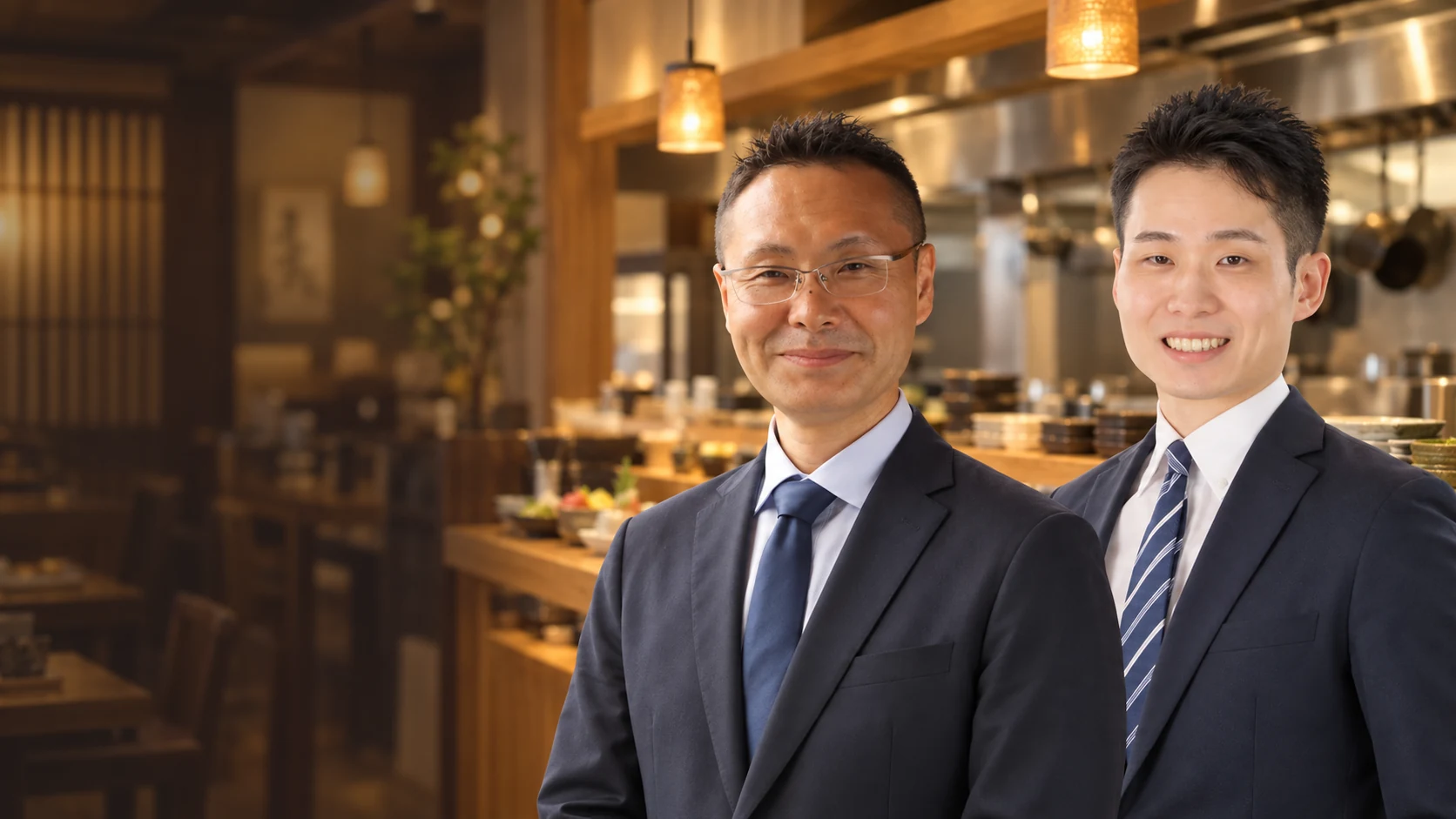 飲食店開業相談窓口の大峯光宏と代表税理士の坂根崇真