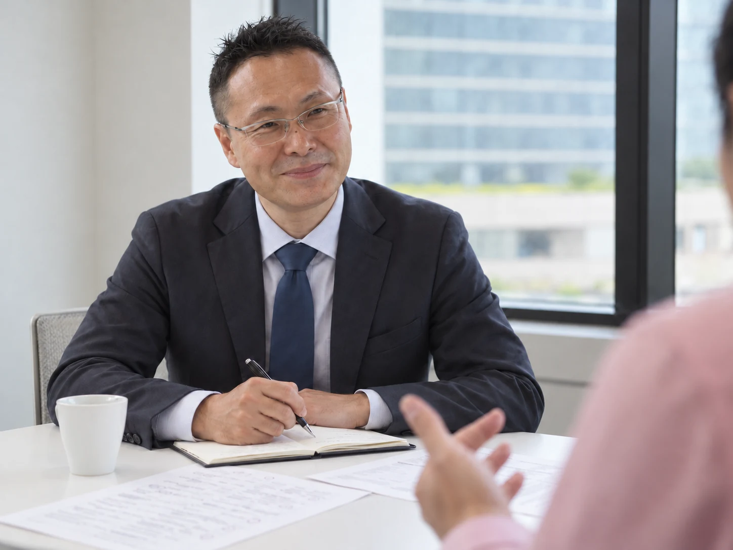大峯光宏が開業の希望を伺う相談の流れ